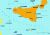 Ciaccio & Ceppo Family - Map of the Island of Sicily Italy